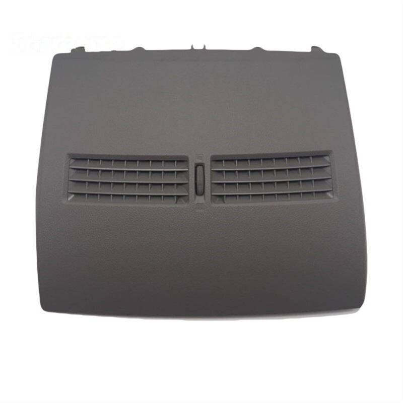 JINFOLI Auto-Front-Armaturenbrett, mittlerer Klimaanlagen-Entlüftungsauslass, dekorative Platten, for Nissan, for Tiida C11 2005–2011, Versa 2007–2012, Linkslenker Lüftungsgitter(Grey1) von JINFOLI