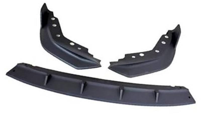 JINFOLI Auto-Frontspoiler, for, for 3er, for G20 G28 2020 2021 2022, Frontstoßstangen-Lippenspoiler-Splitter, Frontstoßstangen-Lippen-Autospoiler Frontspoiler(Black Matte Black) von JINFOLI