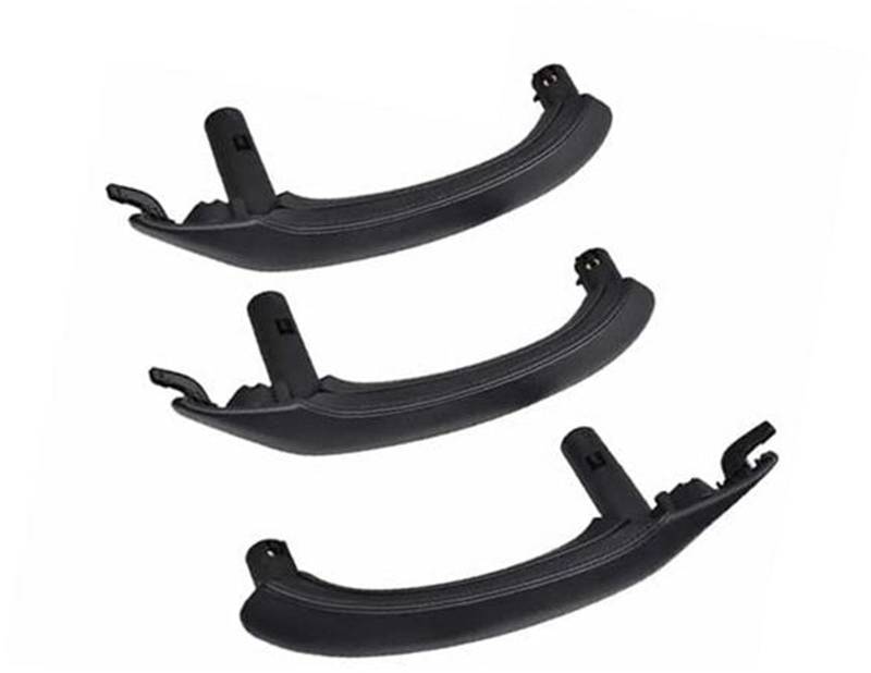 JINFOLI Auto-Innengriff-Lederabdeckungsverkleidung, for, F25 F26 X3 Innentürgriffe(RHD Set Black) von JINFOLI