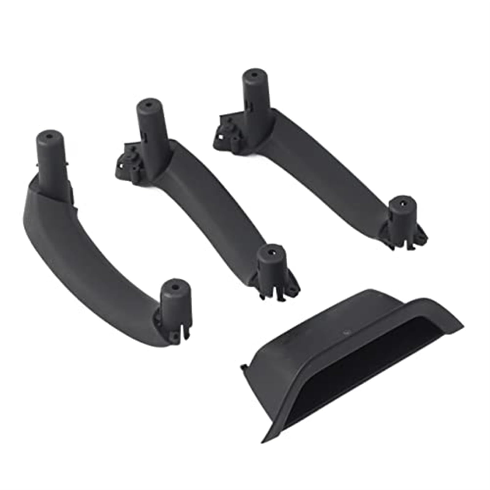 JINFOLI Auto-Innentürverkleidung, Griffabdeckung, for, X3 X4 Serie F25 F26, Innentürgriffschale, Schwarz von JINFOLI