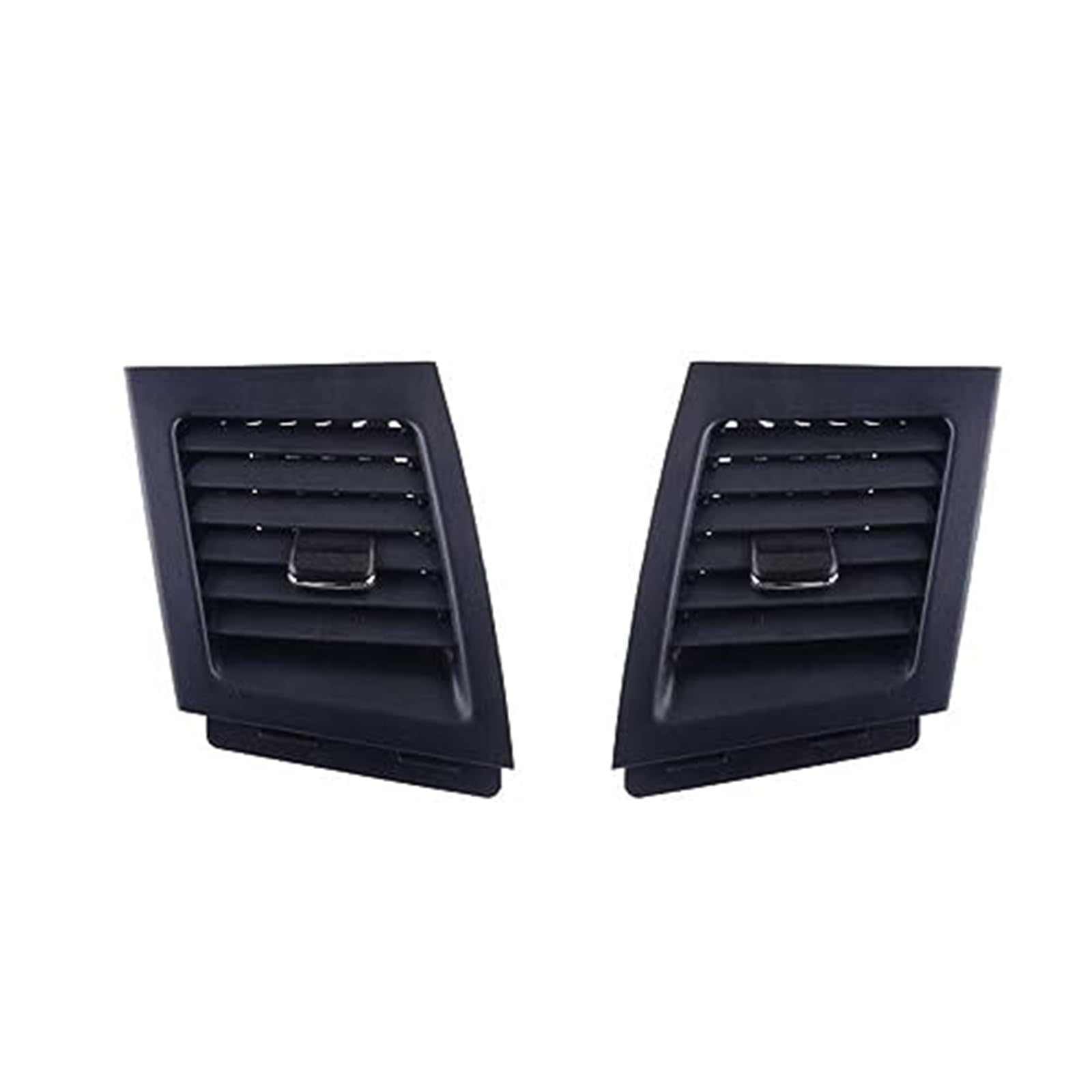 JINFOLI Auto-Klimaanlagenauslass, for Mitsubishi, Lancer EX 2010 2011 2012 2013 2014 2015 Luftgitter(Black 1 Pair B) von JINFOLI