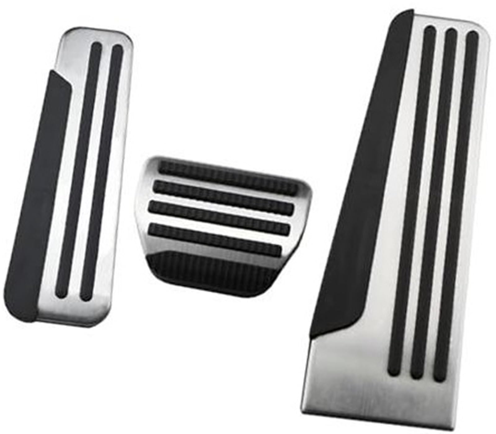 JINFOLI Auto-Pedale, for Infiniti, G37 2008–2021, Auto-Rest-Pedal-Aufkleber, Bremspedal-Schutzpolster, Abdeckungszubehör Autopedal(BLACK At 3pieces with rest) von JINFOLI