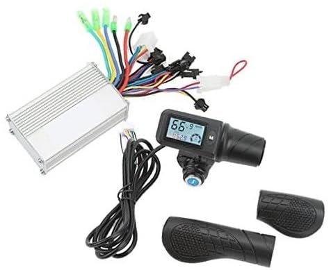 JINFOLI Bürstenloser Motorregler, bürstenloser Motorregler for Elektrofahrräder und Roller, 36 V, 48 V, 350 W, mit 805-LCD-Display, Gasgriff, Hose for Herren Geschwindigkeitskontrollmodul für Roller von JINFOLI