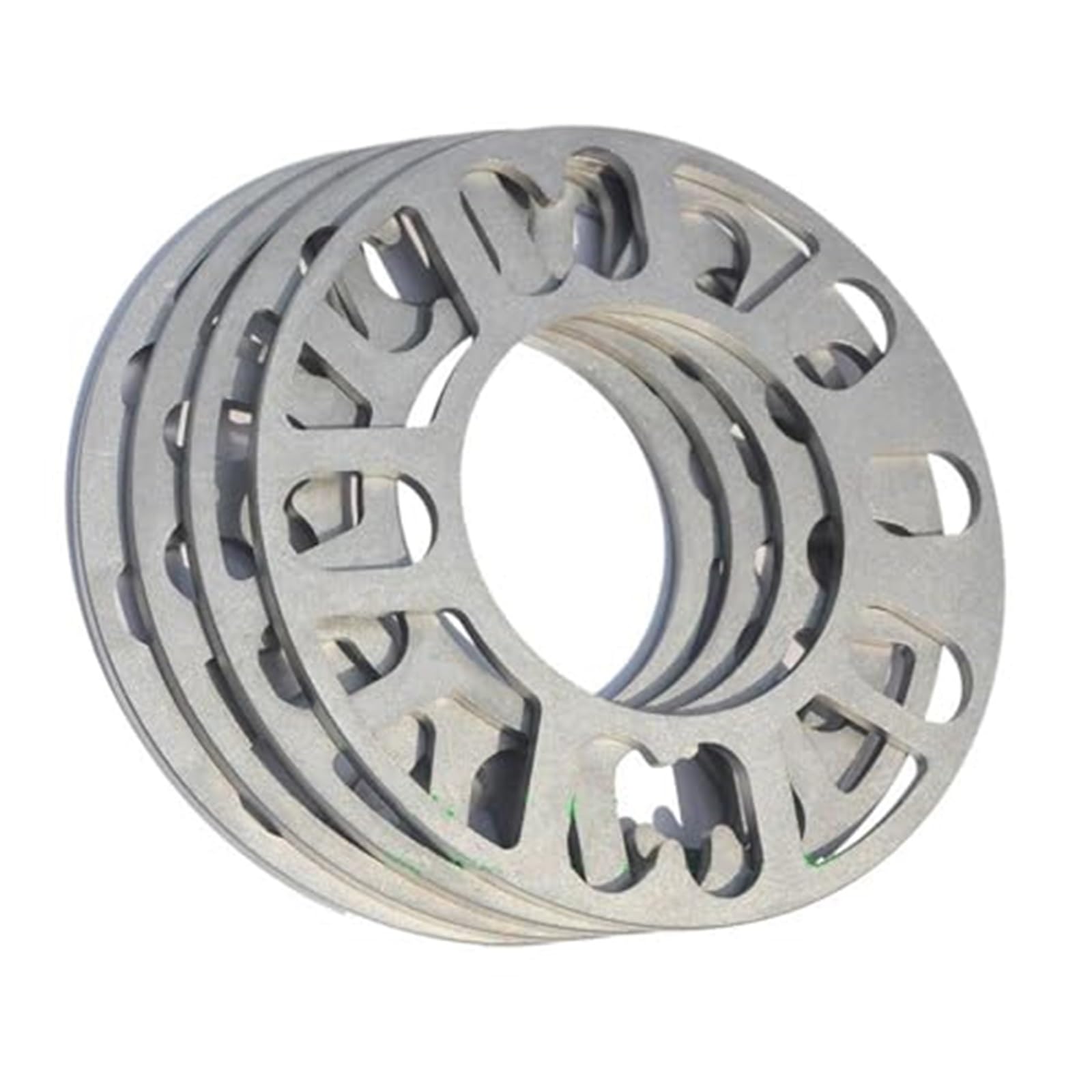 JINFOLI Distanzstücke (4 Stück/Menge) 3mm/5mm /8mm /10mm 4 5 Stud Universal-Aluminiumlegierung Sportwagen-Rad-Distanzstück-Rad-Distanzscheiben-Platte Nabenabstandshalter für Kraftfahrzeuge(Black 8mm) von JINFOLI