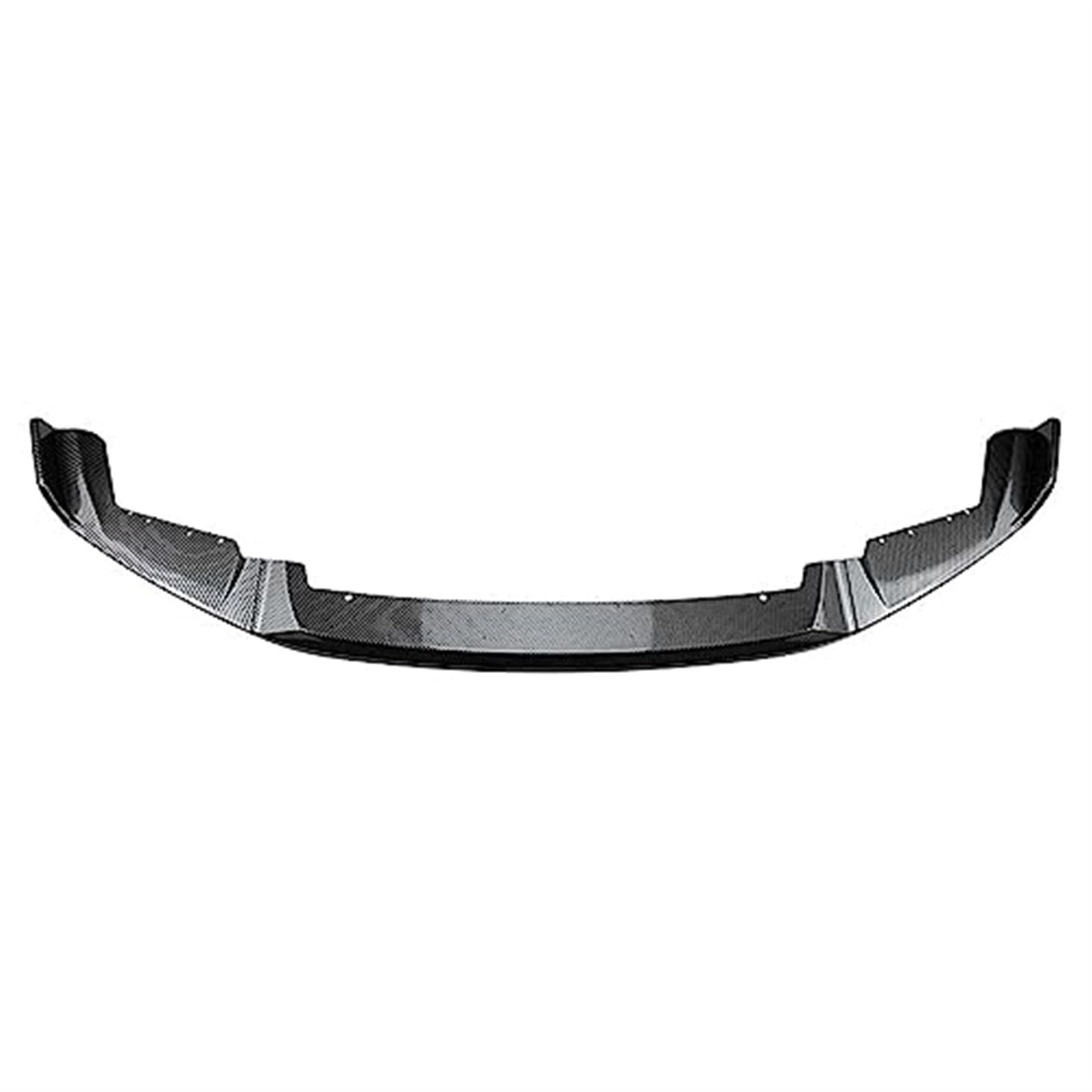 JINFOLI Frontstoßstangen-Lippenspoiler, for, 2er F87 M2 2016–2021, seitlicher Canard-Splitter, Diffusor, Body-Kit, Deflektor, Autozubehör, Frontspoiler Frontspoiler(Black Carbon Look) von JINFOLI