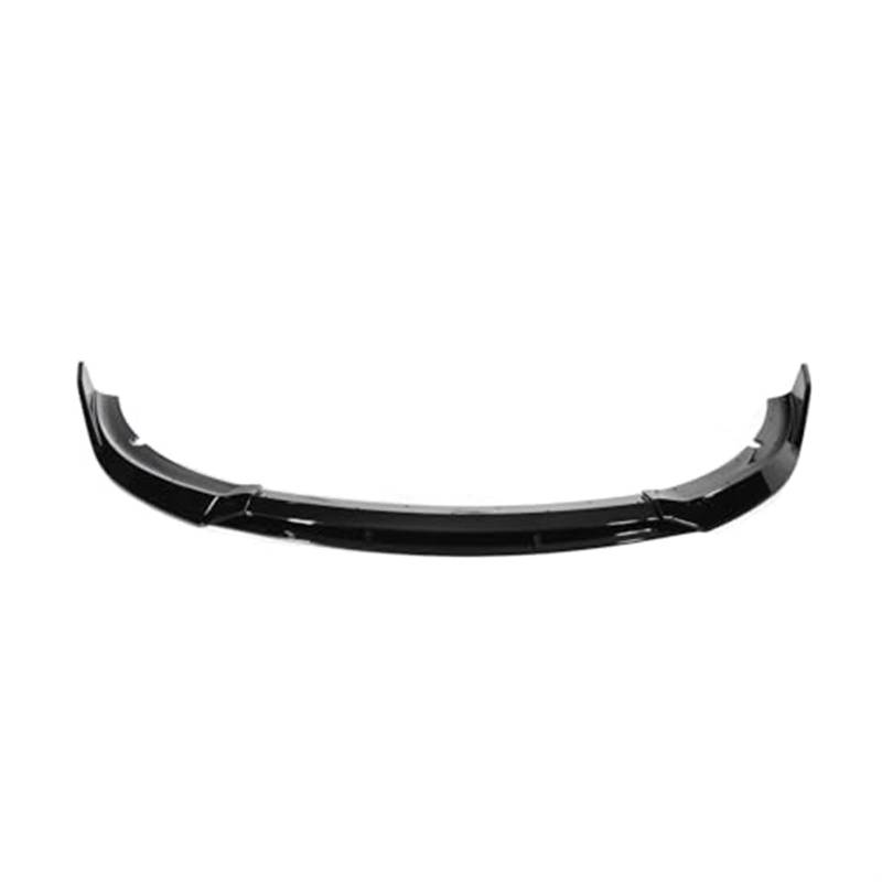 JINFOLI Frontstoßstangen-Spoilerlippe, Karbonfasermuster, for Dodge, Charger SRT 2015–2020, Styling, unterer Stoßfänger-Luftdiffusor-Schutz, Frontspoiler Frontspoiler(Black Gloss Black) von JINFOLI