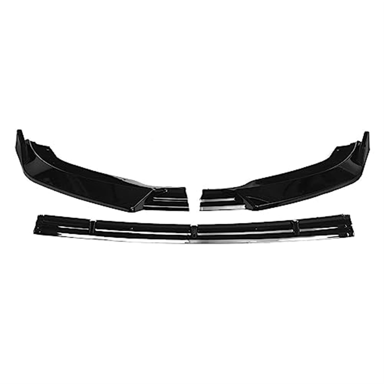 JINFOLI G37 Auto Frontstoßstange Splitter Lip Spoiler Stoßstange Lip Diffusor Body Kit Abdeckung Trim, for Infiniti, G37 Limousine 2010 2011 2012 2013 Frontspoiler Frontspoiler(Black Glossy Black) von JINFOLI