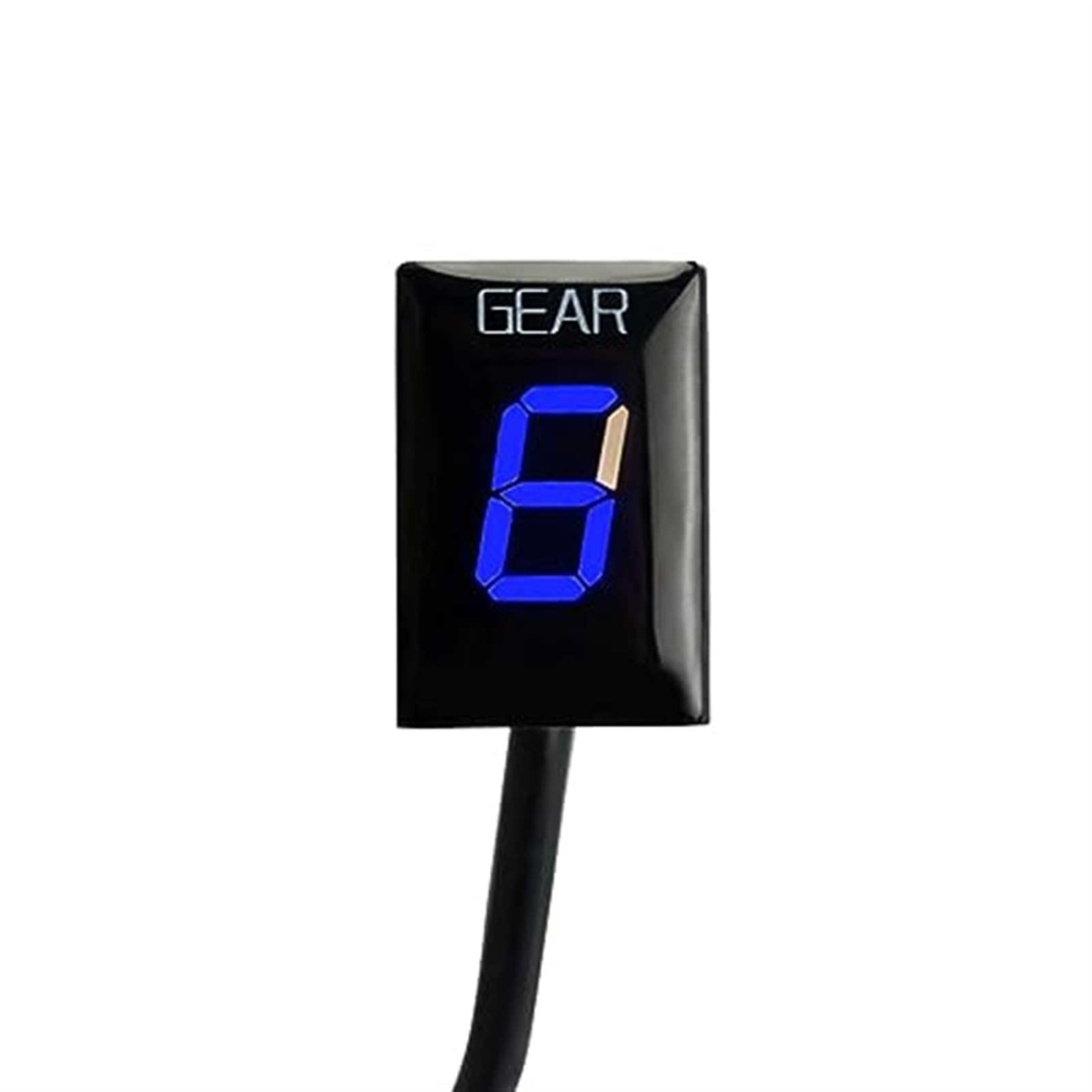 JINFOLI Ganganzeigen, 1–6 Ganganzeige, Plug-and-Play-Geschwindigkeitsanzeige, for VN900 VN 900 2011 2012–2015(Black Blue) von JINFOLI