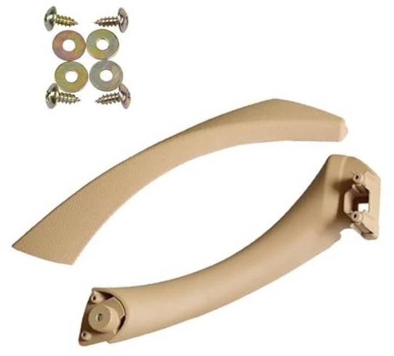 JINFOLI Innentürgriff mit Ersatzverkleidung, for, 3er E90 E91 E92 316 318 320 325 328i 2005–2012 51417230849 Innentürgriffe(Beige-Set-Left) von JINFOLI