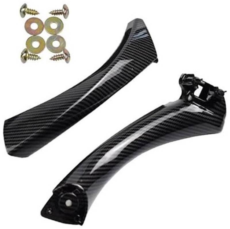 JINFOLI Innentürgriff mit Ersatzverkleidung, for, 3er E90 E91 E92 316 318 320 325 328i 2005–2012 51417230849 Innentürgriffe(Carbon Fiber-Right) von JINFOLI