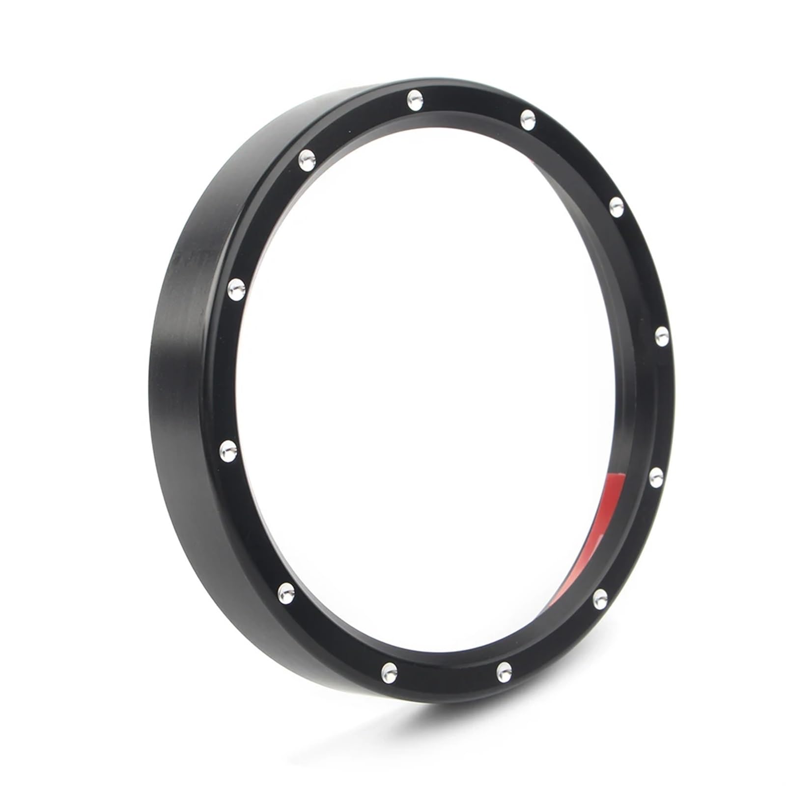 JINFOLI Motorrad Tachoanzeige Lünette Ring Abdeckung Trim, for Harley, Sportster XL883 XL1200 XL 883 1200 Tacho-Zierring(Black) von JINFOLI