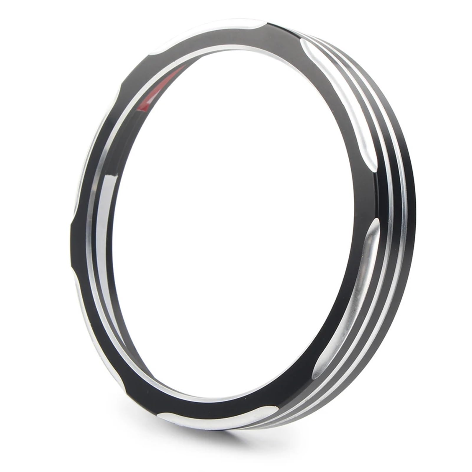 JINFOLI Motorrad-Tachoanzeige-Lünetten-Zierring, for Harley, Davidson Sportster XL 883 1200 Bob Low Rider Modelle, CNC-Aluminium Tacho-Zierring von JINFOLI