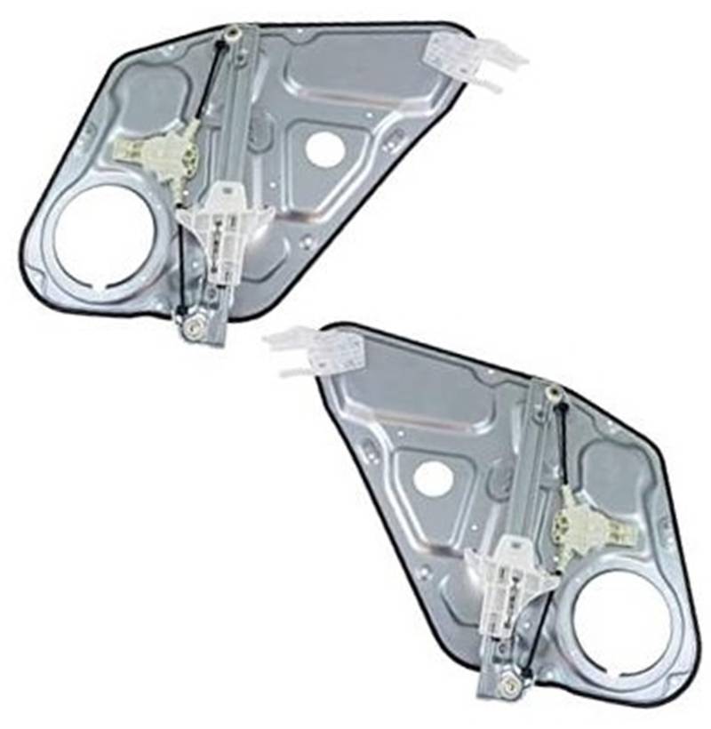 JINFOLI Satz mit 2 Türheber-Fensterhebern mit Panel hinten links + rechts, Fahrer- und Beifahrerseite, for Hyundai, for Sonata 2.4L/3.3L 2006–2008, elektrisch bedienbar, 834813K001AS 834813K001 ZL0771 von JINFOLI