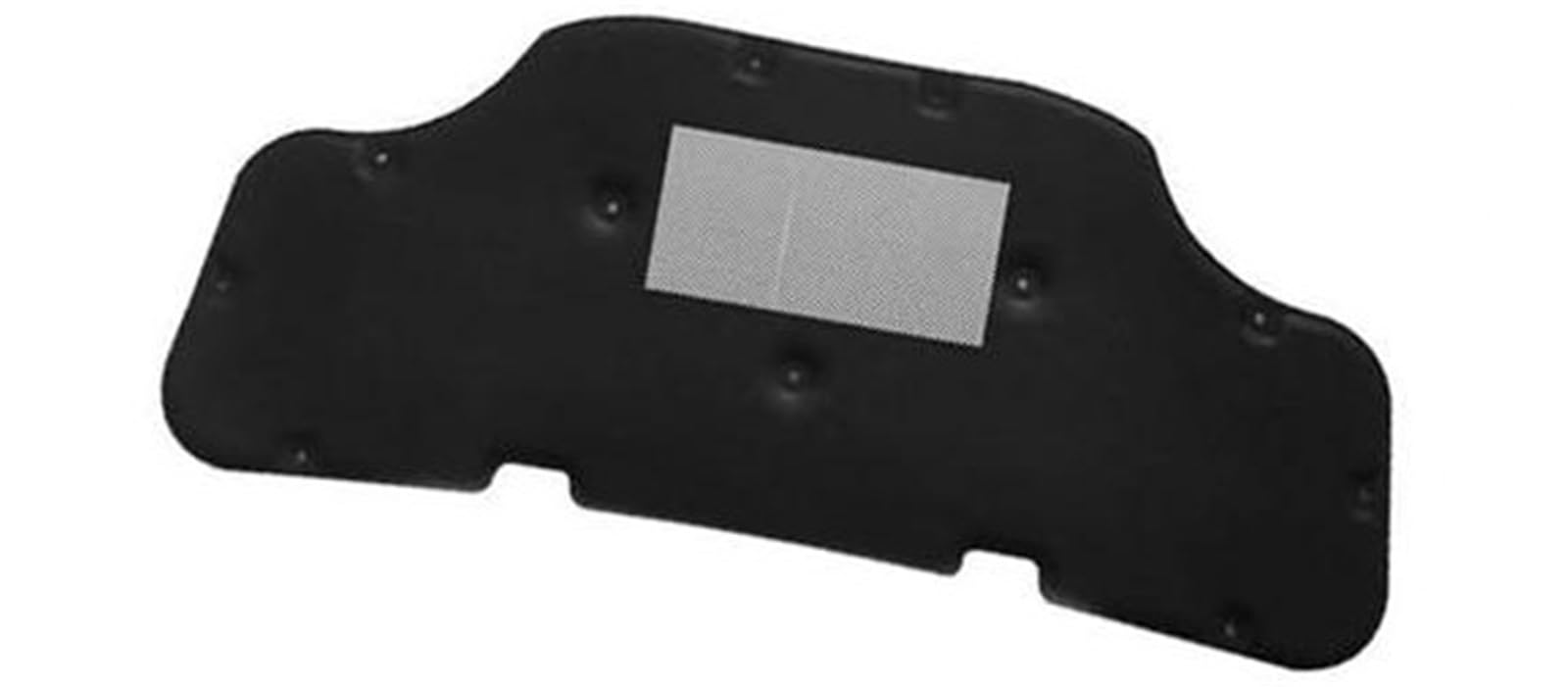 JINFOLI Schalldämmendes Baumwollpolster for Motorhaube, Motorschalldämmung, Schalldämmmatte, for Mercedes, for Benz, GLB X247 2020 2021 2022 2023 Isolierung(Black Style 2) von JINFOLI