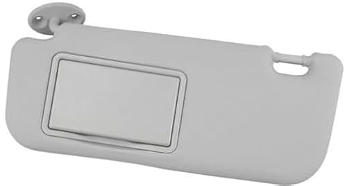 JINFOLI Seitliche Sonnenblende, for Corolla, 2014 2015 2016 2017 1 Stück Auto-Sonnenblendenpanel mit Schminkspiegel links rechts Beige Grau 74320-02B21 Vordere seitliche Sonnenblende Sonnenschutzblend von JINFOLI