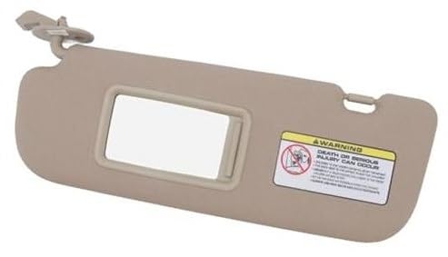 JINFOLI Seitliche Sonnenblende, for Hyundai, for Elantra, 2011 2012 2013 2014 2015 Auto-Sonnenblendenpanel 852103X000TX Beige Innensonnenschutz Sonnenschutz Frontseitige Sonnenblende Sonnenschutzblend von JINFOLI