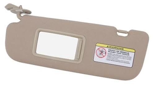 JINFOLI Seitliche Sonnenblende, for Hyundai, for Elantra, MD 2011-2015 Beige Auto-Sonnenblenden-Panel 852103X000TX Innenraum-Sonnenschutz Sonnenschutz-Ersatz for vordere Seiten-Sonnenblende Sonnenschu von JINFOLI