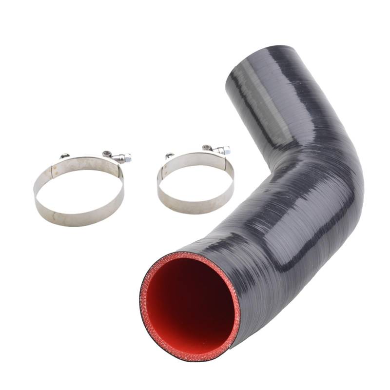 JINFOLI Turbolader Einlass Auslass Upgrade Rohr Silikon Schlauch Schalldämpfer Löschen, for VW, for Golf, MK7, for, S3 A3 V8 TT MK3 A3 S3 TT EA888 Motor Ladeluftkühler-Turboschlauch(Silicone pipe onl von JINFOLI