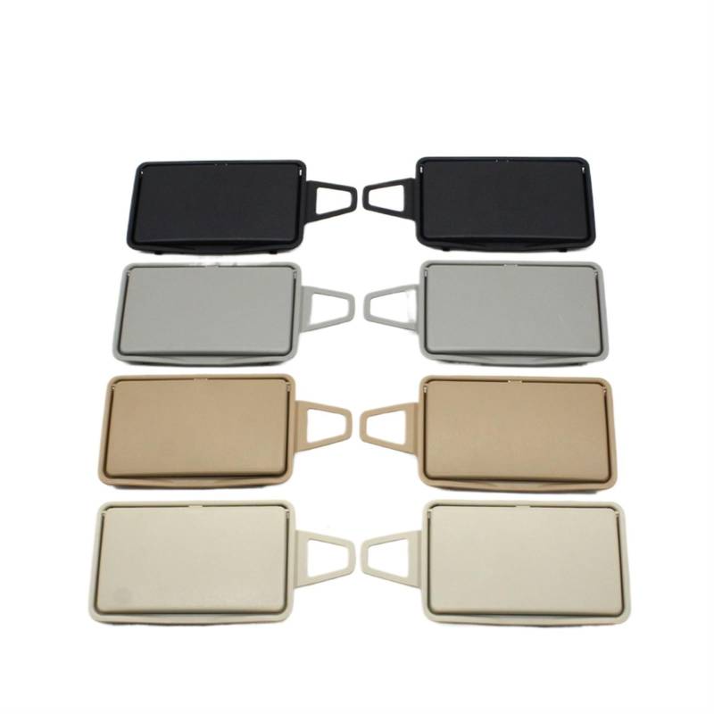 JINFOLI W211 Auto-Innenraum-Sonnenschutz, Visier, Kosmetikspiegel-Abdeckung, for Mercedes-Benz, E-Klasse 2003-2008 E320 E350 E500 E550 Sonnenblendenspiegel(Beige Right) von JINFOLI