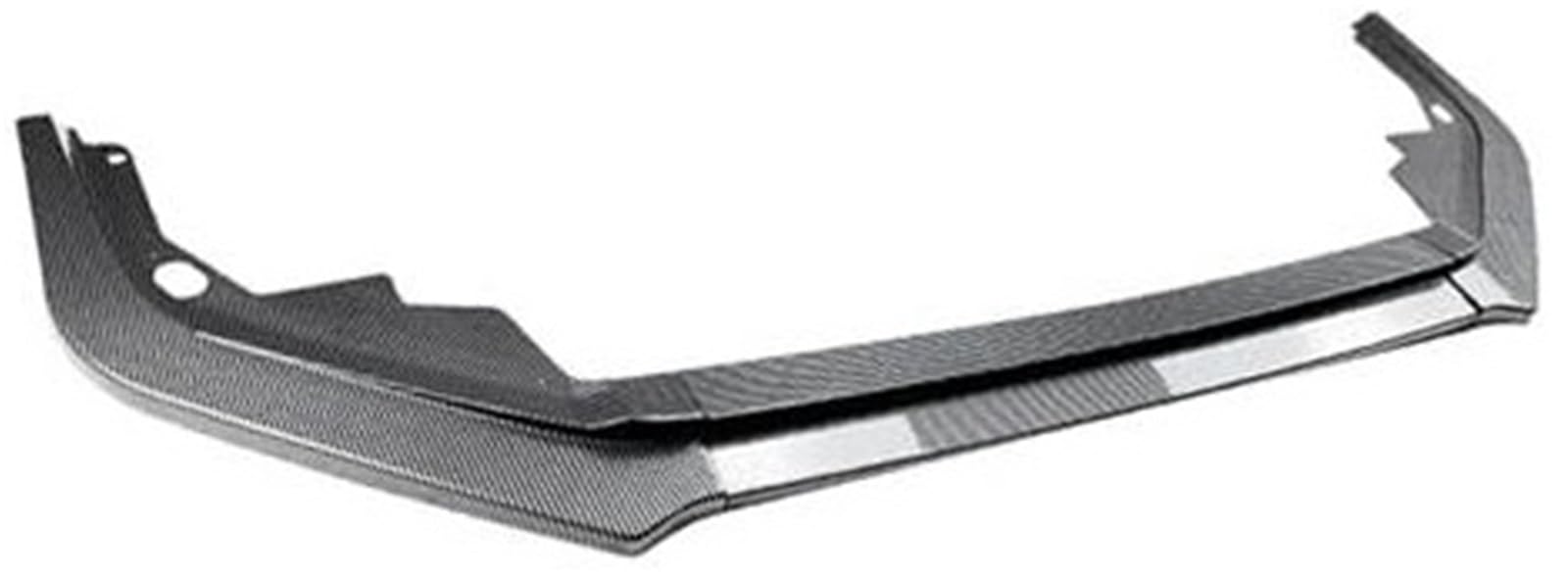 JINFOLI for Civic, 11th Gen 2021 2022 2023 2024 Auto Vorderen Stoßfänger Unteren Spoiler Lippe Splitter Schutz Deflektor Protector Spoiler Frontspoiler(Black Carbon Black) von JINFOLI