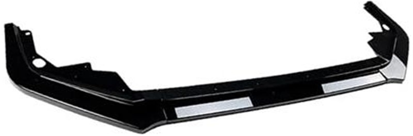 JINFOLI for Civic, 11th Gen 2021 2022 2023 2024 Auto Vorderen Stoßfänger Unteren Spoiler Lippe Splitter Schutz Deflektor Protector Spoiler Frontspoiler(Black Glossy Black) von JINFOLI