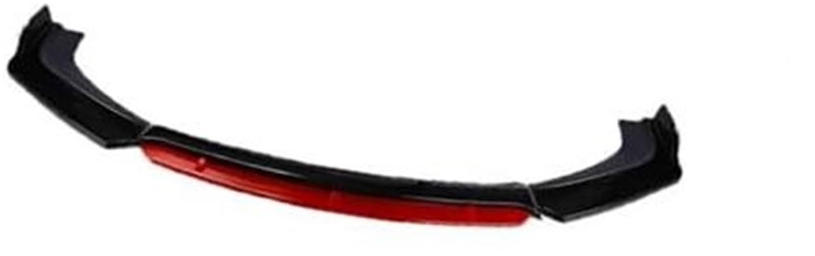 JINFOLI for VW, for Polo, 4-teiliger Auto-Frontschaufel-Lippen-Stoßfänger-Spoiler-Splitter-Body-Kit-Schutz-Außendekor-Spoiler Frontspoiler(Black 181CM) von JINFOLI