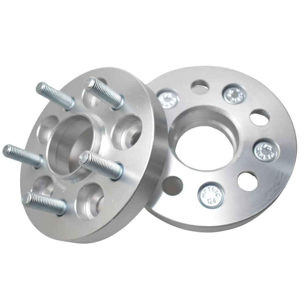 JINGLING KJ 5 Lug Spurverbreiterungen PCD 5X114.3 Nabenbohrung 64MM M12X1.5 geschmiedet, 2 Stück von JINGLING