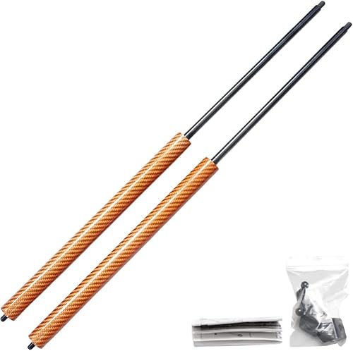 JINGLING Kofferraumstreben für Prairie M11 für Axxess M11 Minivan 1995–1998, Heckklappe, Gasdämpfer, Hebebühne 700 mm, 9045030R00, Orange von JINGLING