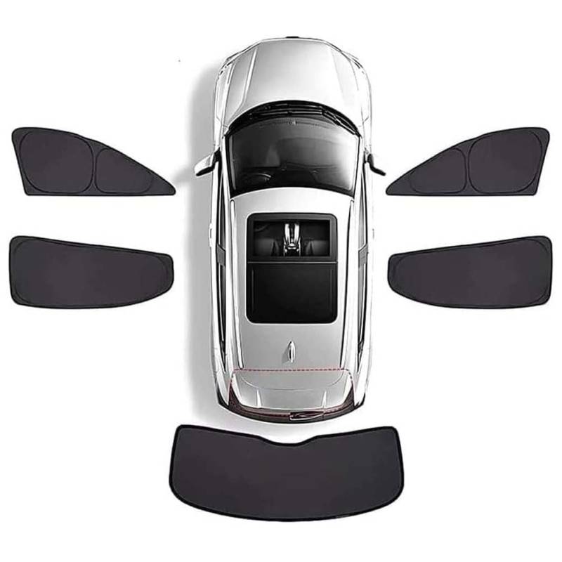 Auto Seitenfenster Sonnenschutz für Hyundai IX25 2020-2023, Autofenster Verdunkelung Sonnenschutz Sonnenblende Auto ZubehöR,D/5 Doors Window von JINLINGNB