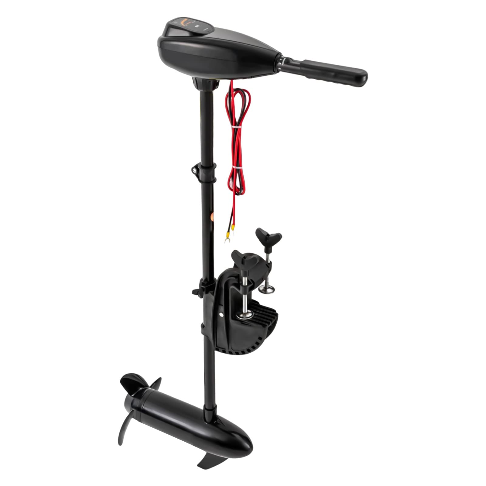 24V Elektrobootsmotor, Elektro-Außenborder Elektromotor Bootsmotor Aussenborder Trolling Motor für Boote, Fischerboote, Beiboote und Schlauchboote, 85 Pfund Schubkraft von JINPRDAMZ