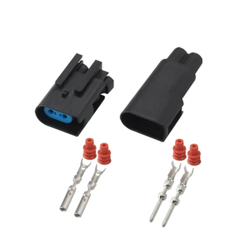 1/5/10/20/50Sets 2pin Rad ABS Sensor 2-1437712-5 Automotive Motor Auto Motor Lampe Verdrahtung Stecker(2p female male,10 ets) von JINYINGHUA