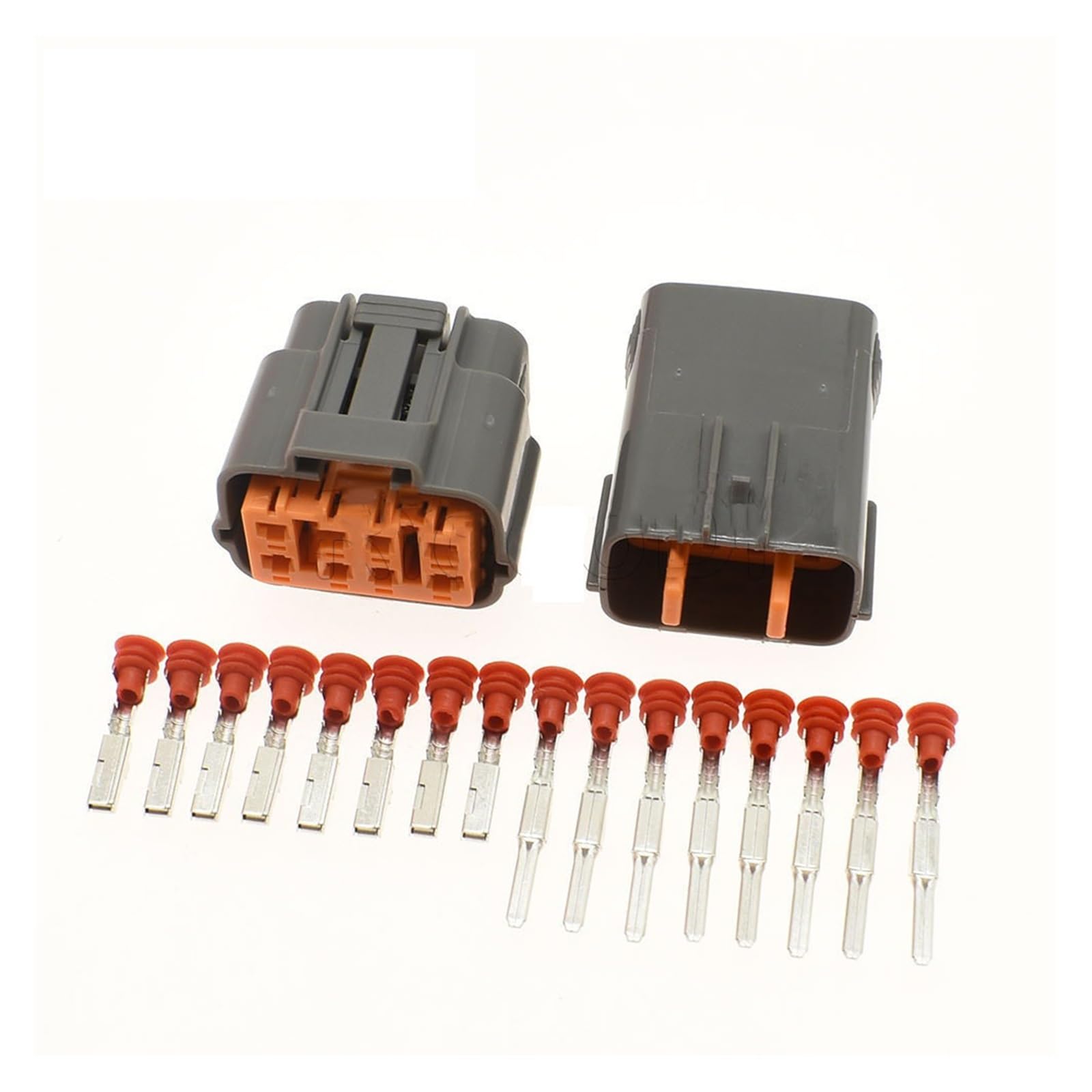 1/5/10/20 Kits 8 Pin Auto Elektrische Wasserdichte Stecker Verdrahtung Kabelbaum Stecker for Auto 6195-0054 6195-0051(Male female set,20Set) von JINYINGHUA