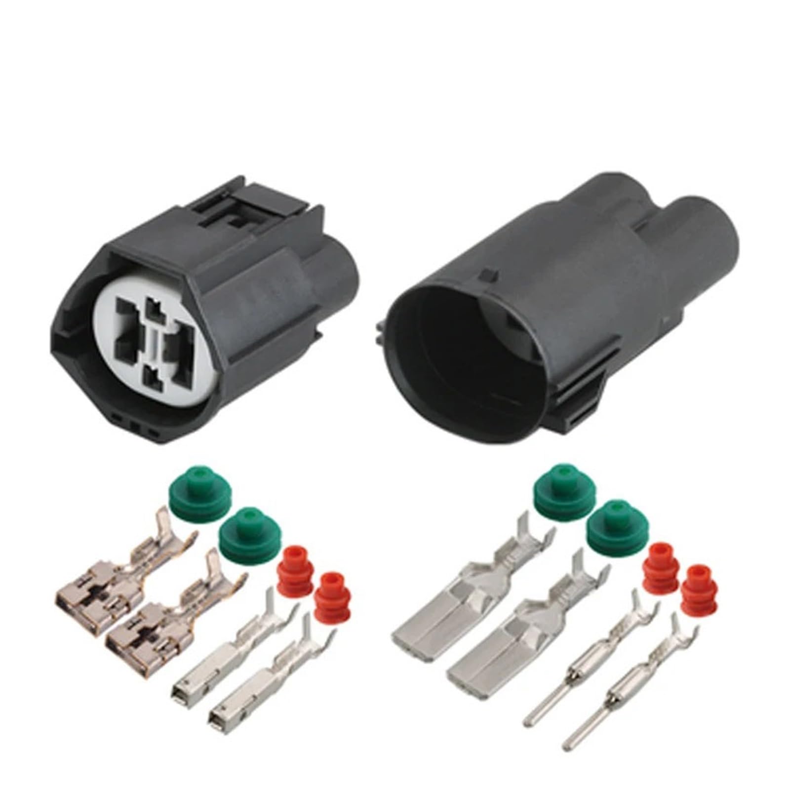 1/5/10/20 Sets 4 Pin Auto Wasserdicht Tank Elektrische Fan Stecker Männlich Weiblich Schwarz Stecker 7282-8497-90 for Kühler(4p female male,1 stet) von JINYINGHUA