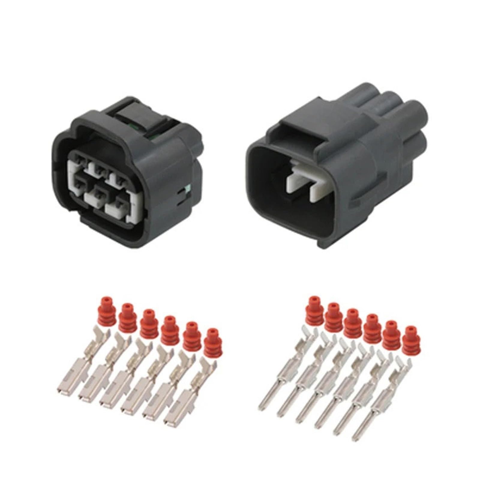 1/5/10/20 Sets 6 Pin Auto Wasserdichten Stecker MG641107-5 90980-11034 Scheinwerfer Harness Stecker Beschleuniger Gaspedal Buchse(6p Male Female,10 Sets) von JINYINGHUA