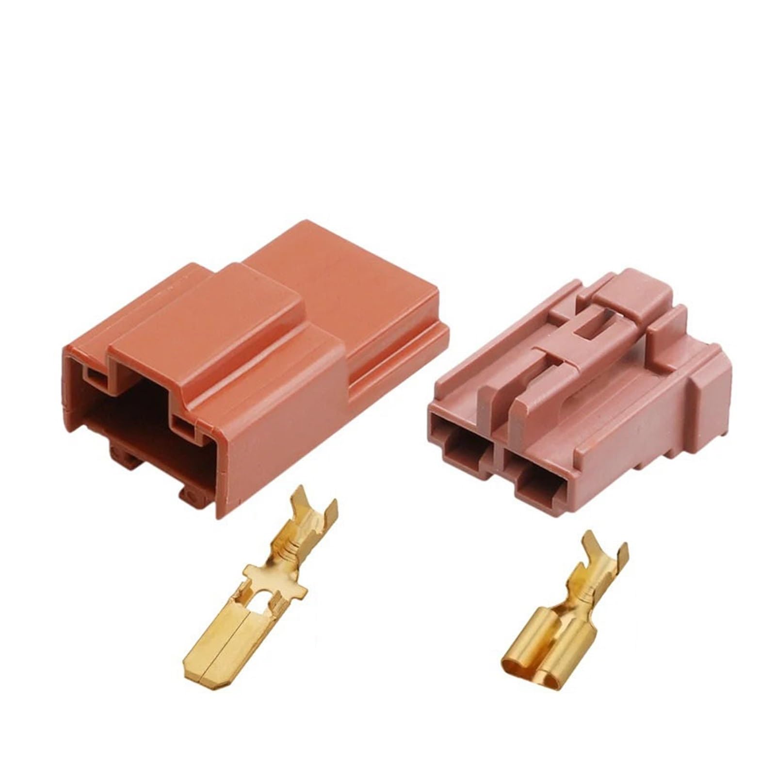 1/5/10 Sets 2 Pin 6098-0224 6098-0226 Auto Stecker Stecker 6,3mm Männlich Weiblich verdrahtung Buchse Mit Terminal(2p male female,10 sets) von JINYINGHUA