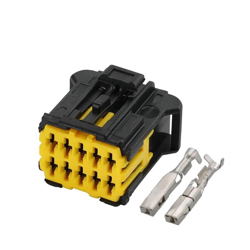 1/5/10 Sets Molex 10 Pin Buchse Seitenspiegel Kunststoff Auto Elektrischer Draht Stecker 98816-1011 for 206(10p Female,5 Sets) von JINYINGHUA