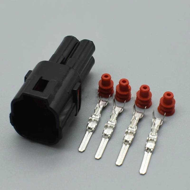 1-20Set 2/3/4 Pin Wasserdicht Schwarz Grau Weiß Kit Auto Stecker PA66 6187-2171 6180-2181 6180-2321(DJ7043-2-11-B,5Sets) von JINYINGHUA