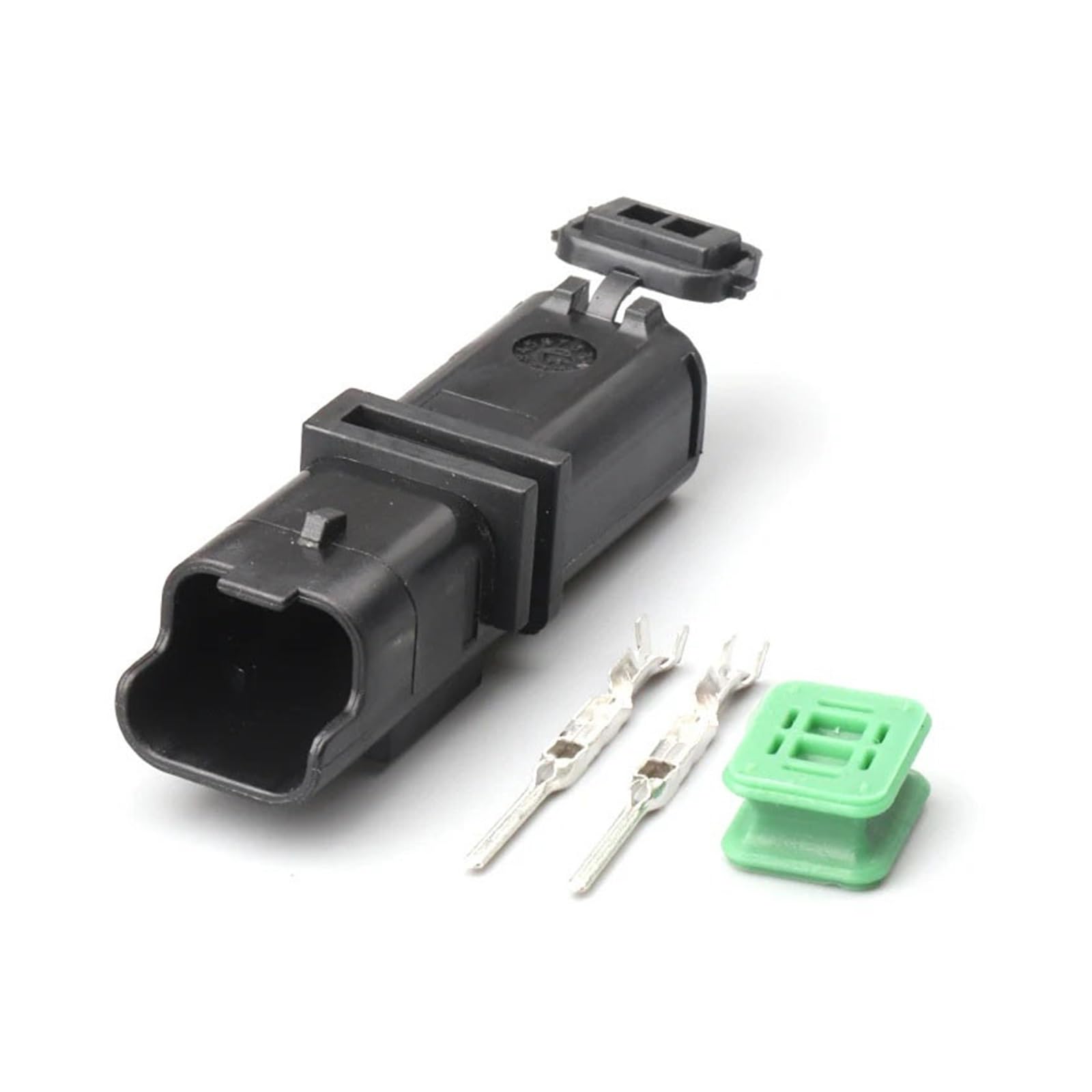 1 Set 2 3 4 6 Pin 1,5 mm wasserdichter Verdrahtungsstecker 211 PC042S4021 Automotive Electric Male Female Black Connector DJ7037A-1.5-11/21 (2p männlich) von JINYINGHUA