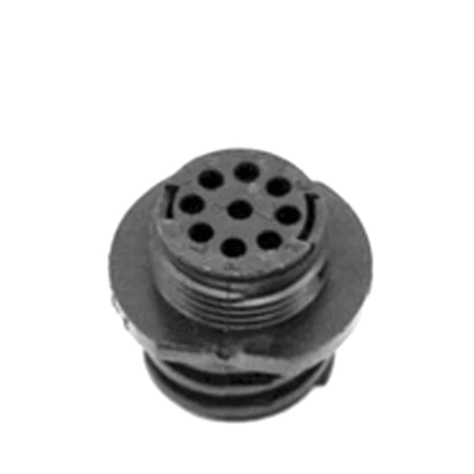 1 Set TE 7 9 Pin 206708-1 206486-2 206485-1 Rundstecker schwarz männlich weiblich Stecker Pilot Interface Buchse mit Terminal (9p 206486-2) von JINYINGHUA