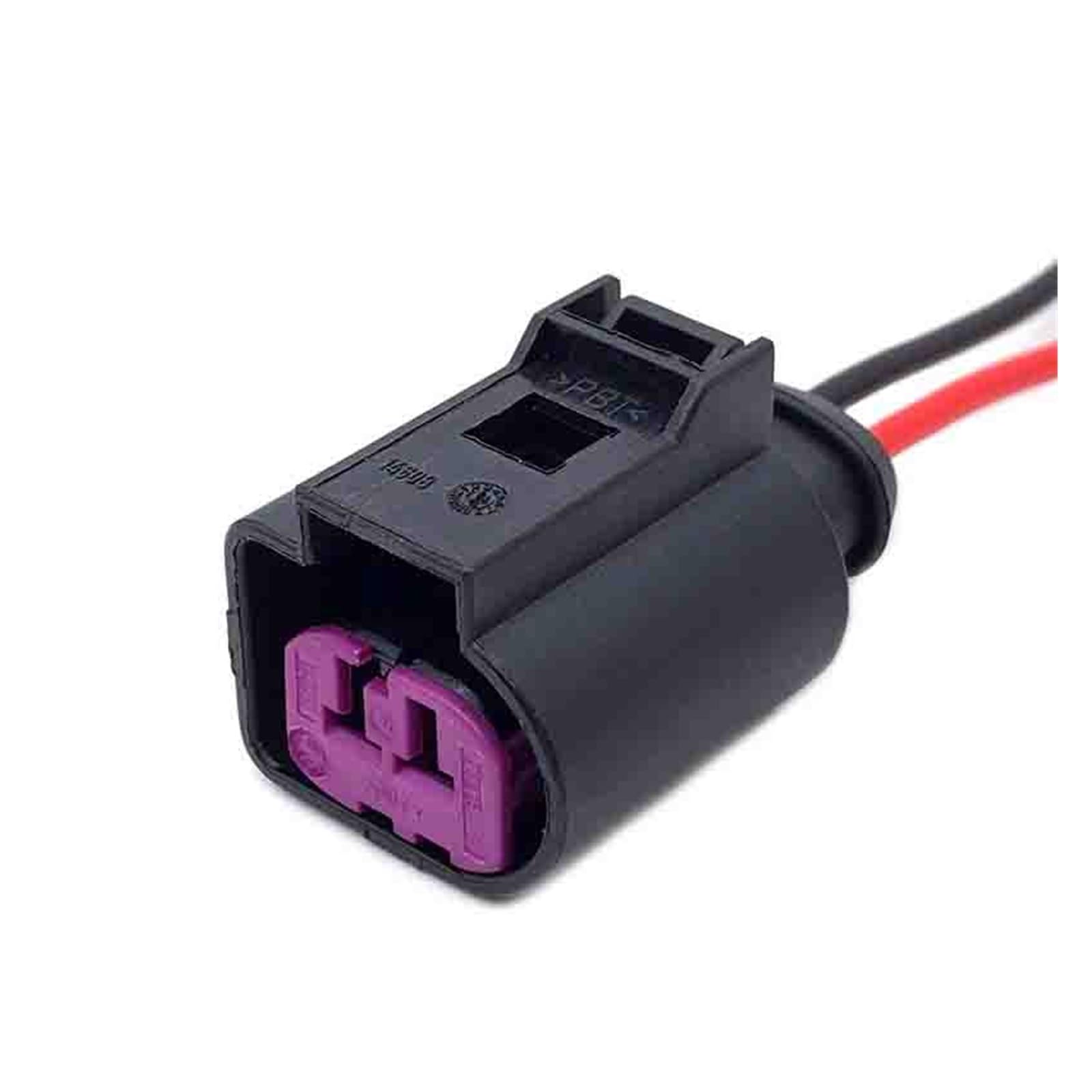 1 Pc 2Pin Auto Motor Lautsprecher Gehäuse Sensor Stecker Kabelbaum Auto Wasserdichte Elektronische Stecker 1J0973772(5 Pcs) von JINYINGHUA