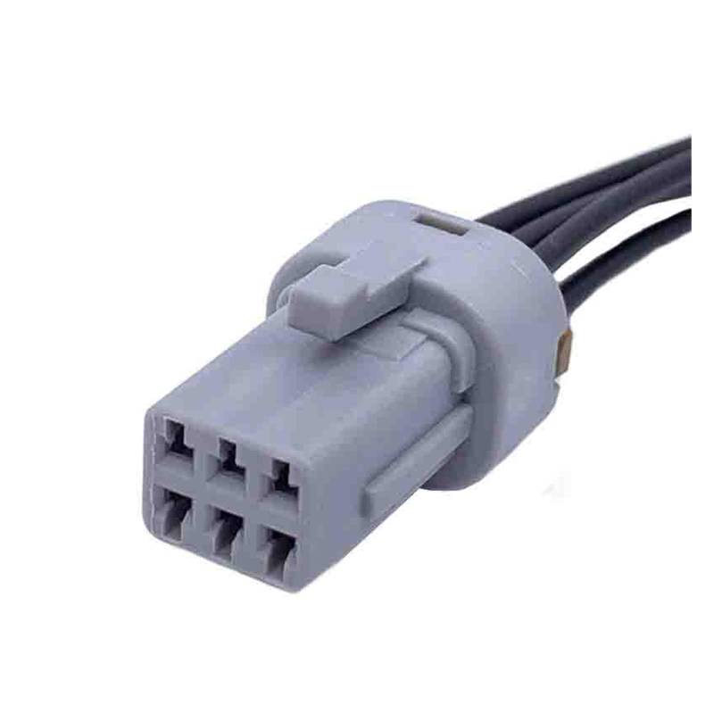 1 Stück 6 Pin 1,2 mm Autotürgriff Stecker Kabelbaum elektronischer Stecker mit Kabel MG614130-4 MG644483-4(6Pin Female,1 Pc) von JINYINGHUA