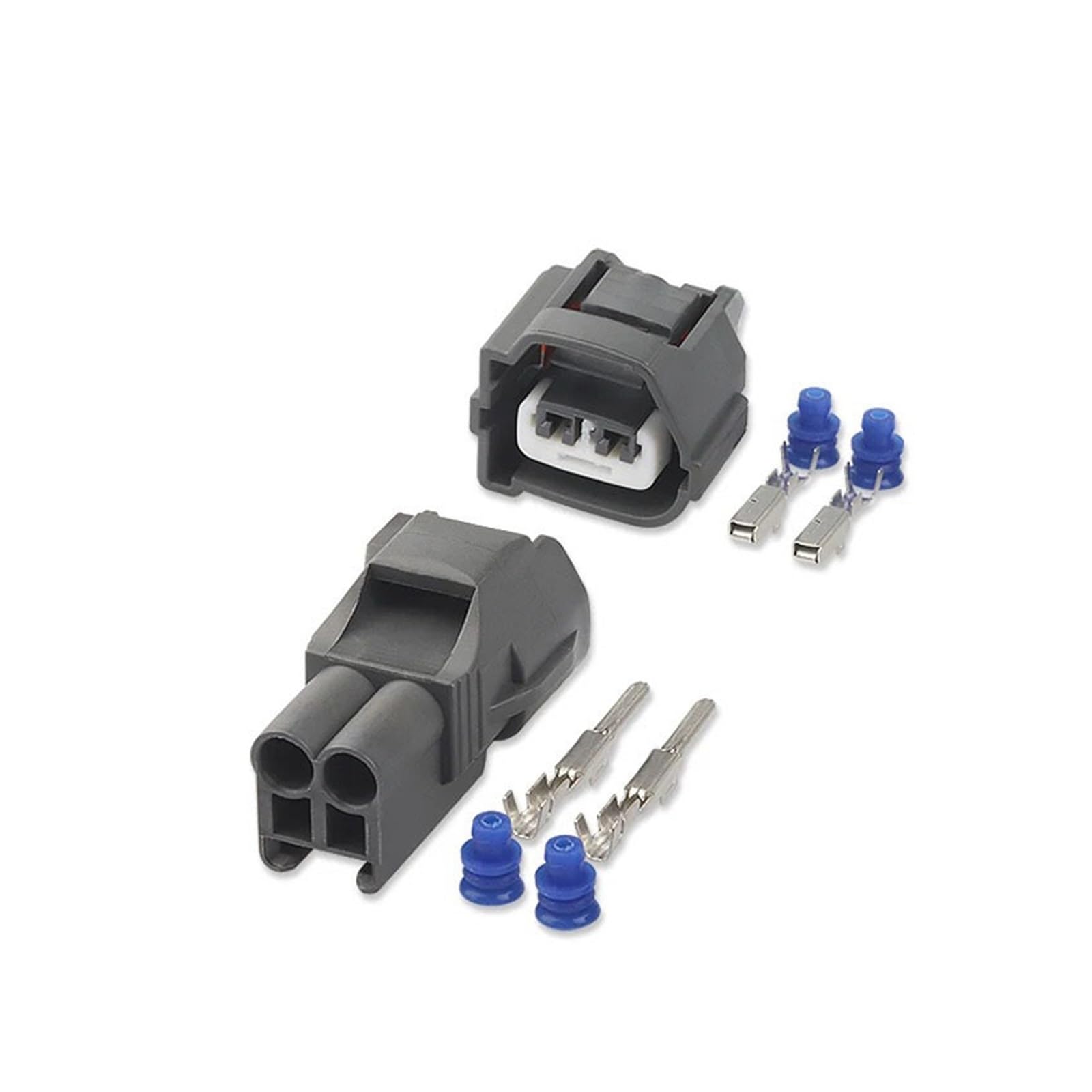 2/5/10/20 Sets, 2-polig, Kurbelnockenpositionswinkelsensor, Stecker, weiblich, männlich, 7282-7020-10 (2p weiblich, 10 Sätze) von JINYINGHUA