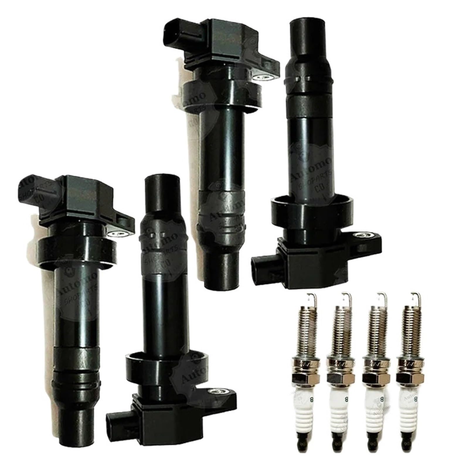 4PCS Ignition Coil Spark Plug 273012B010 27301-2B010 For I30 I20 Venga Kia Rio Soul Ceed(Coil Plug) von JINYINGHUA