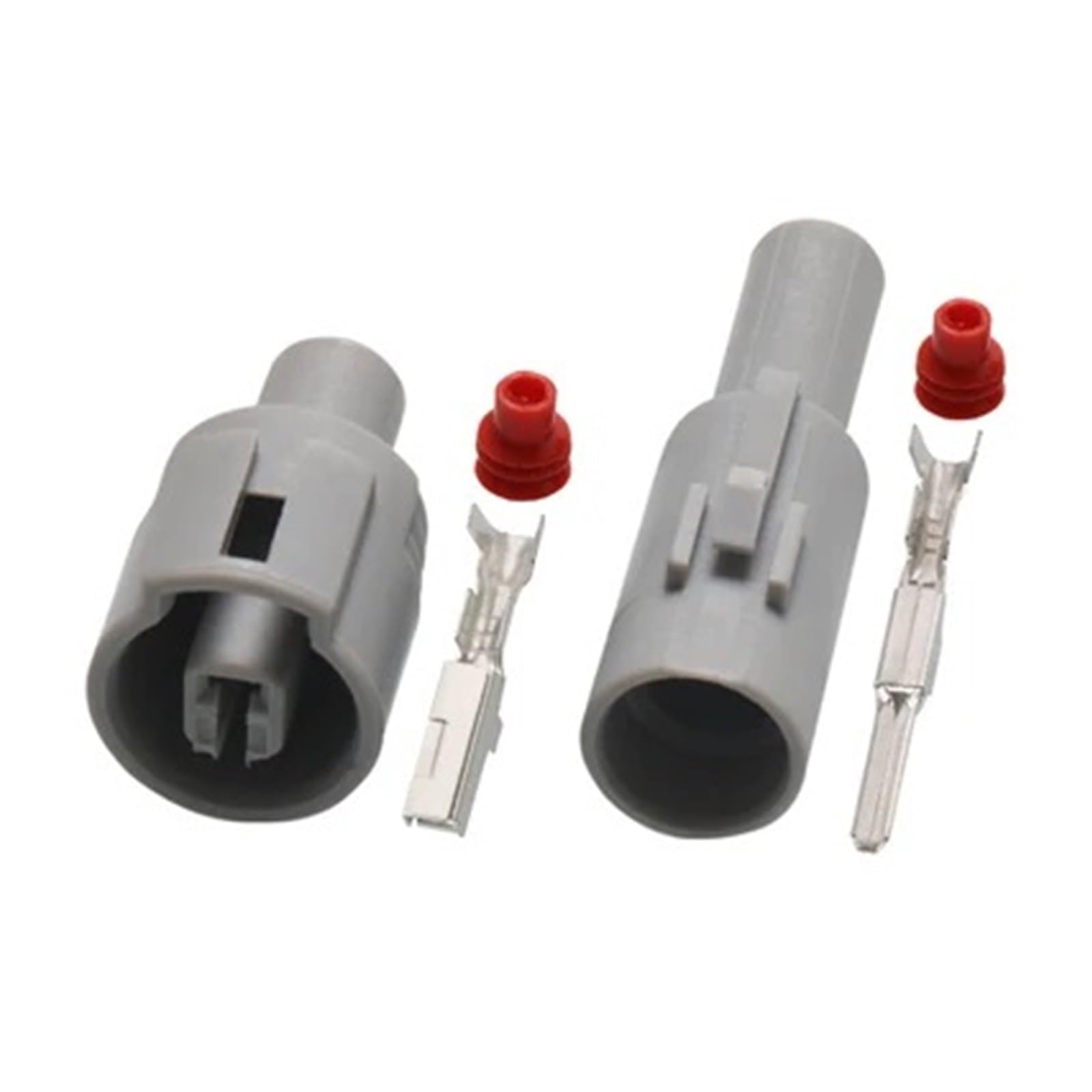 5/10/20/50 Sets DJ7011Y-2.2-11/21 Elektrischer Sensor, grauer Stecker, Automobil-Stecker, wasserdicht, Kabelbaumverbinder (1p weiblich, 10 SETS_1P) von JINYINGHUA