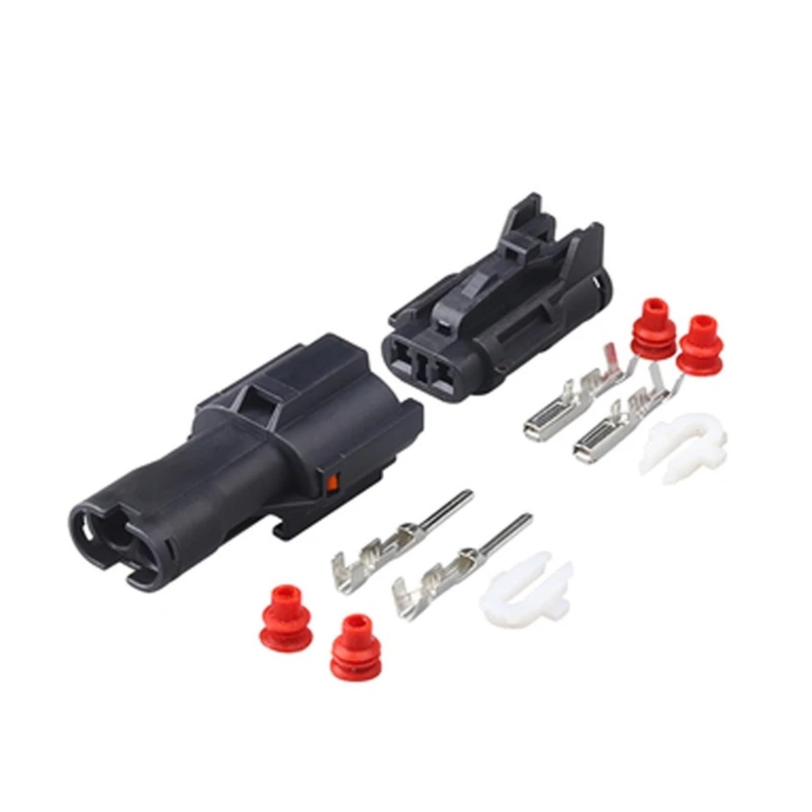 5/10/20 Sets 2-poliger wasserdichter elektrischer Sensor KET Verkabelung männlich weiblich Stecker MG640322-5 MG610320-5 (2p weiblich männlich, 10 ets) von JINYINGHUA