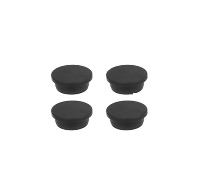 Ablassschraube for Bodenwanne des Autochassis, rundes Loch, wasserdichte Schutzabdeckung for die Ablassschraube, kompatibel mit TJ 1997-2006, Dunkles Zubehör(4Pcs-Emulsion Plug) von JINYINGHUA