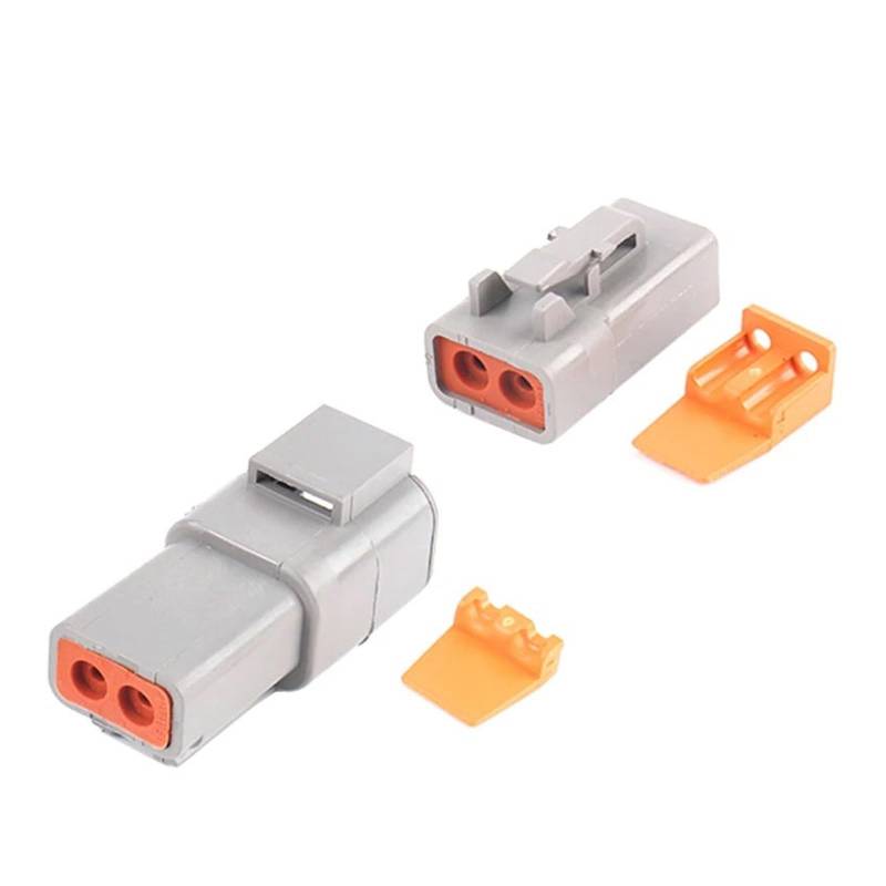 1 Set 2 4 Pin Auto Stecker DTP04-4P DTP06-4S DTP04-2P Neue Spot Hohe Strom Serie 25A Strom(2p Male) von JINYINGHUA