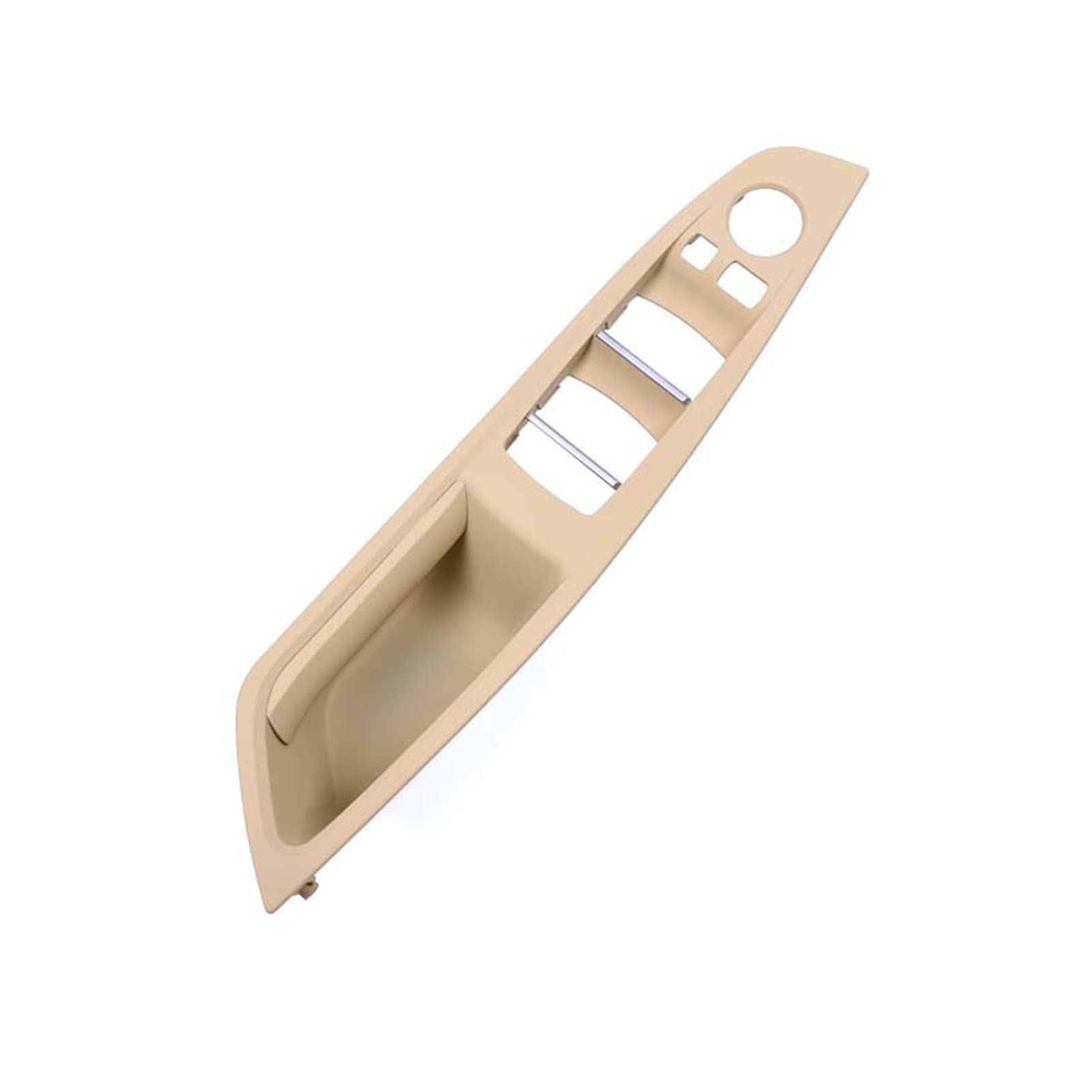 JINYINGHUA RHD Rechtslenker Auto Innentürgriff Panel Pull Trim Abdeckung Kompatibel mit 5er F10 F11 F18 520 523 525 528 530 535(RHD Beige) von JINYINGHUA