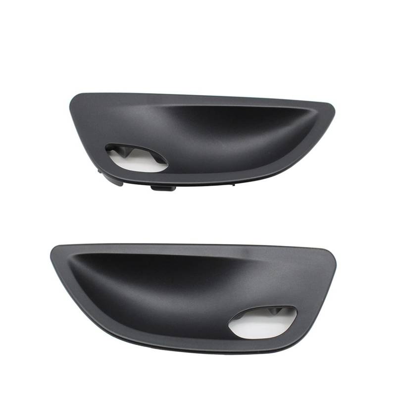 JINYINGHUA Türgriff-Abdeckungsverkleidung Links/rechts ohne Atmosphärenlicht, Ersatz, kompatibel mit 5er-Serie F10 F11 F18 520i 523i 525i 528i(Black 1 Pair) von JINYINGHUA