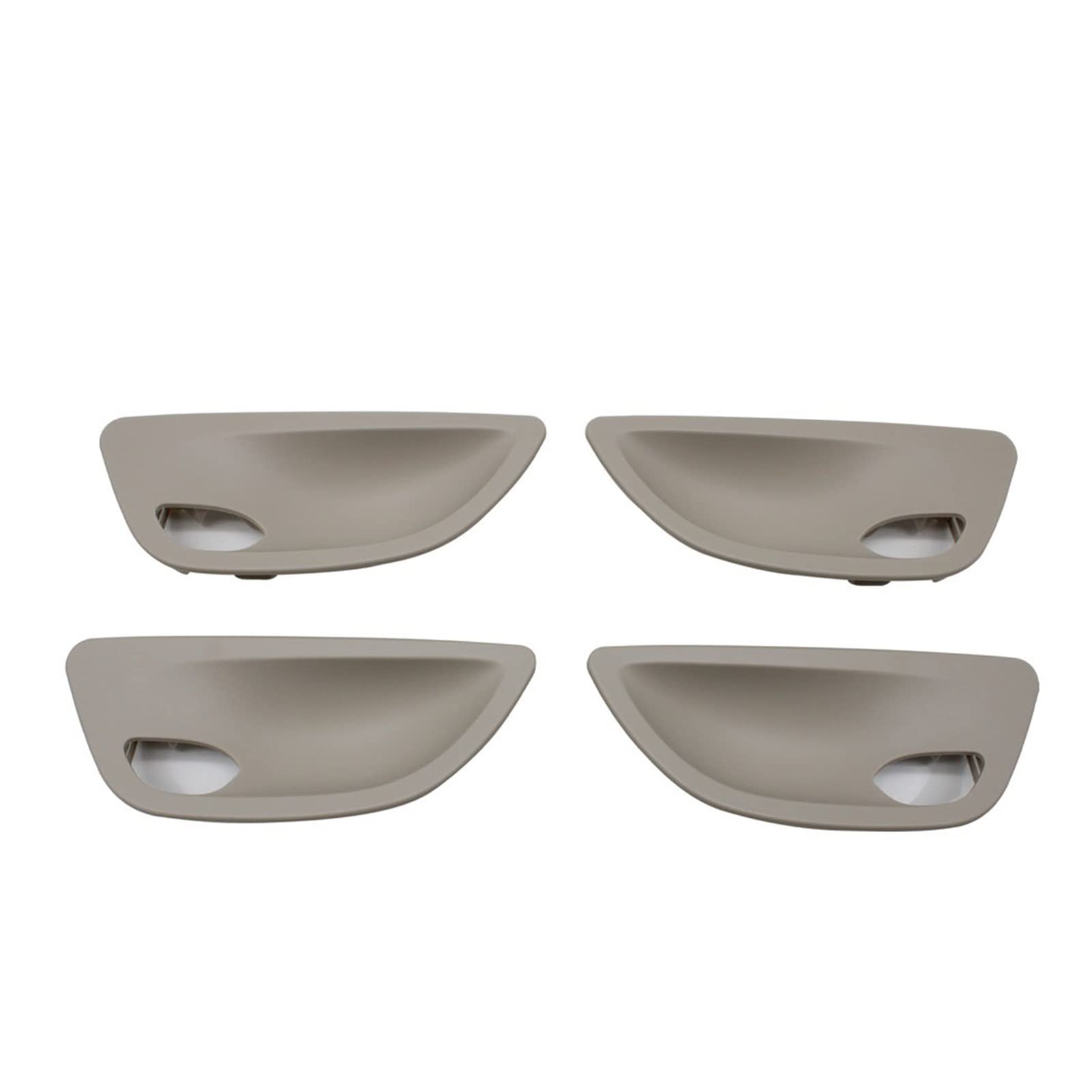 JINYINGHUA Türgriff-Abdeckungsverkleidung Links/rechts ohne Atmosphärenlicht, Ersatz, kompatibel mit 5er-Serie F10 F11 F18 520i 523i 525i 528i(Oyster 4pcs Set) von JINYINGHUA